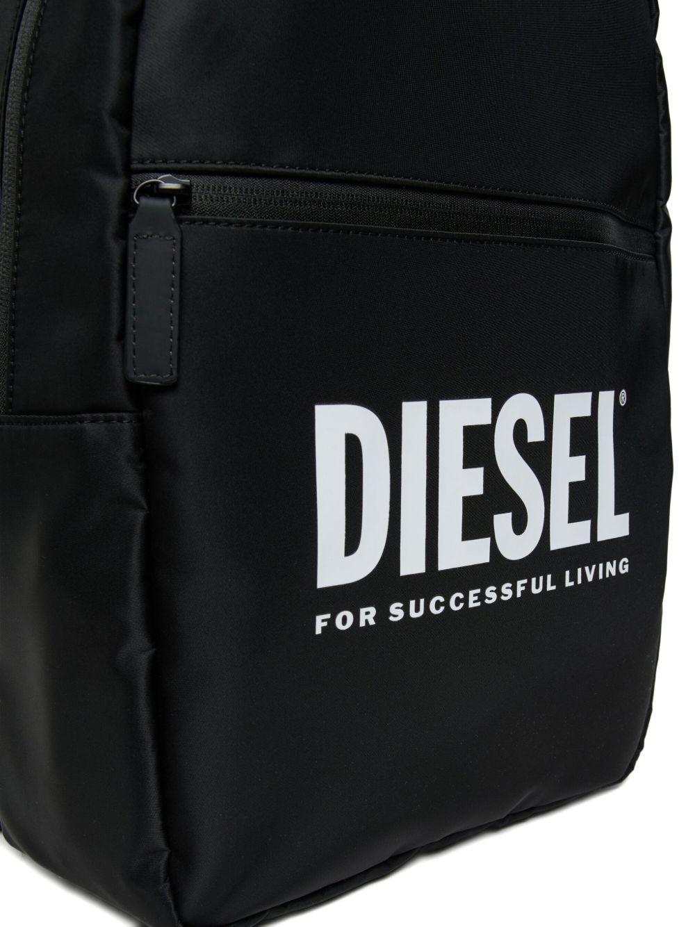 Nylon backpack with logo print J02749 KXBEWK900 DIESEL KIDS 