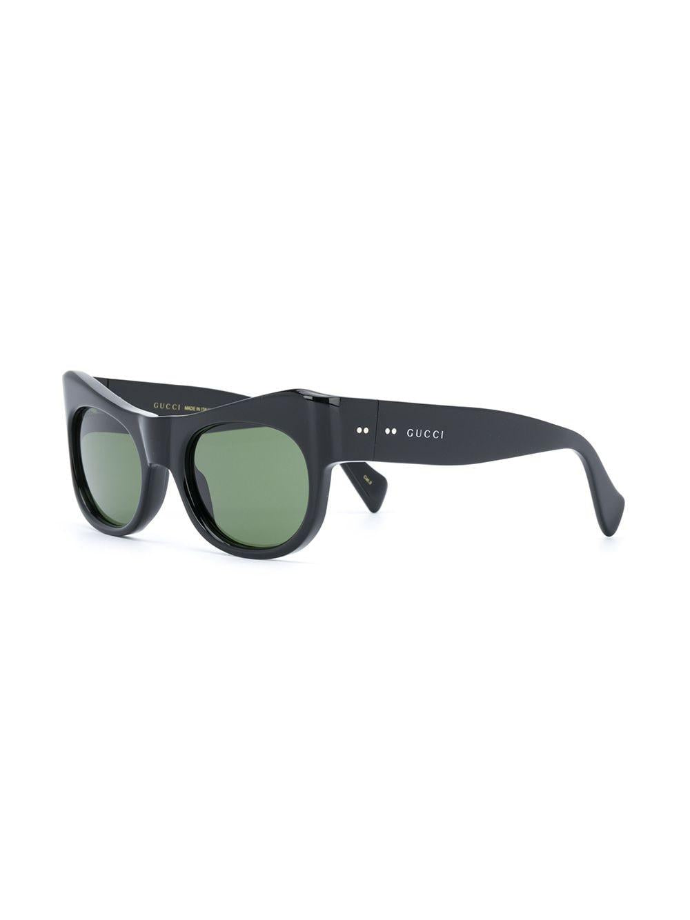 Sunglasses with curved frames 638037 J07401031 GUCCI 