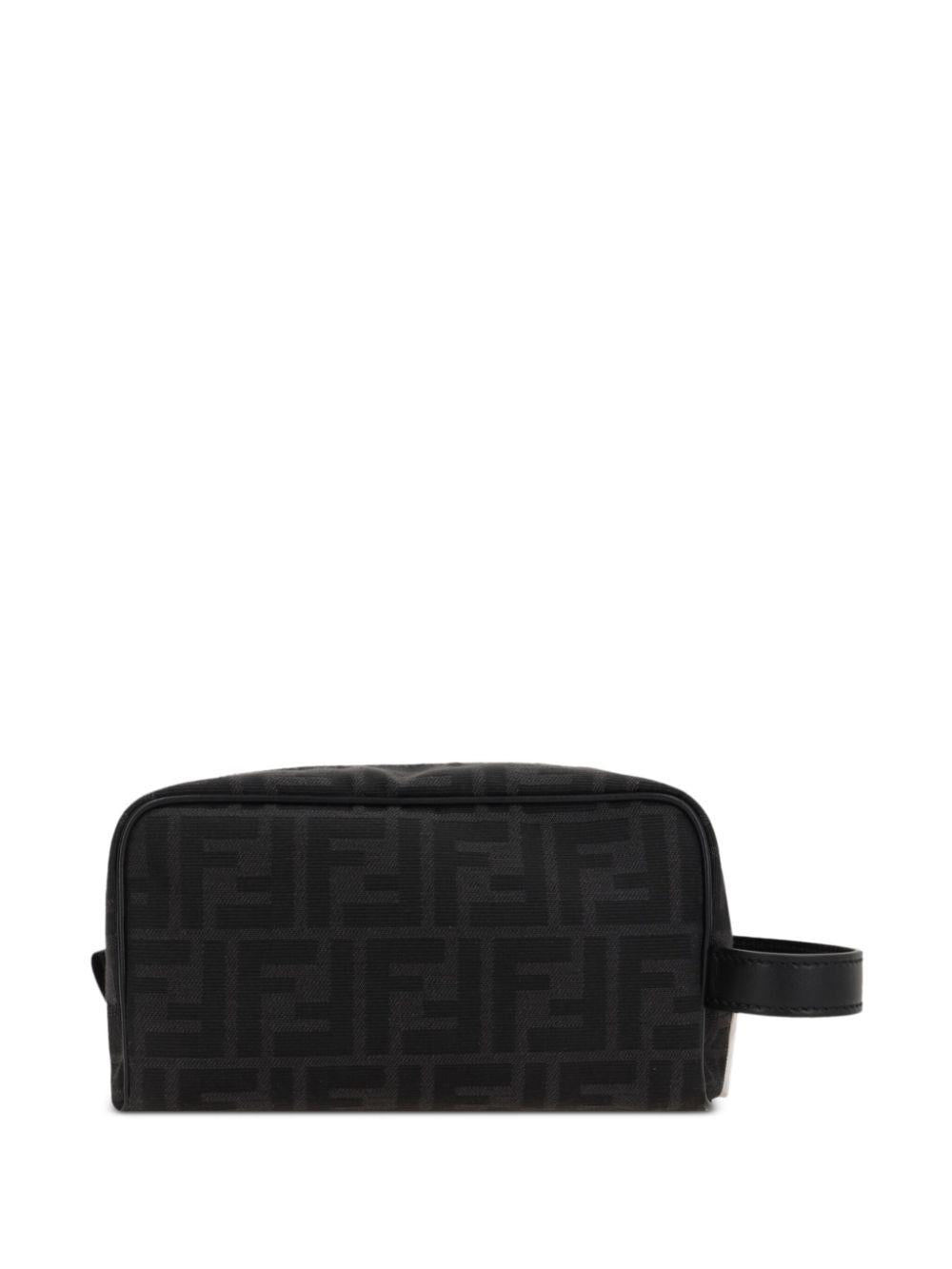 Small FF-jacquard wash bag<BR/><BR/> 7N0151 ALWKF0GXN FENDI 