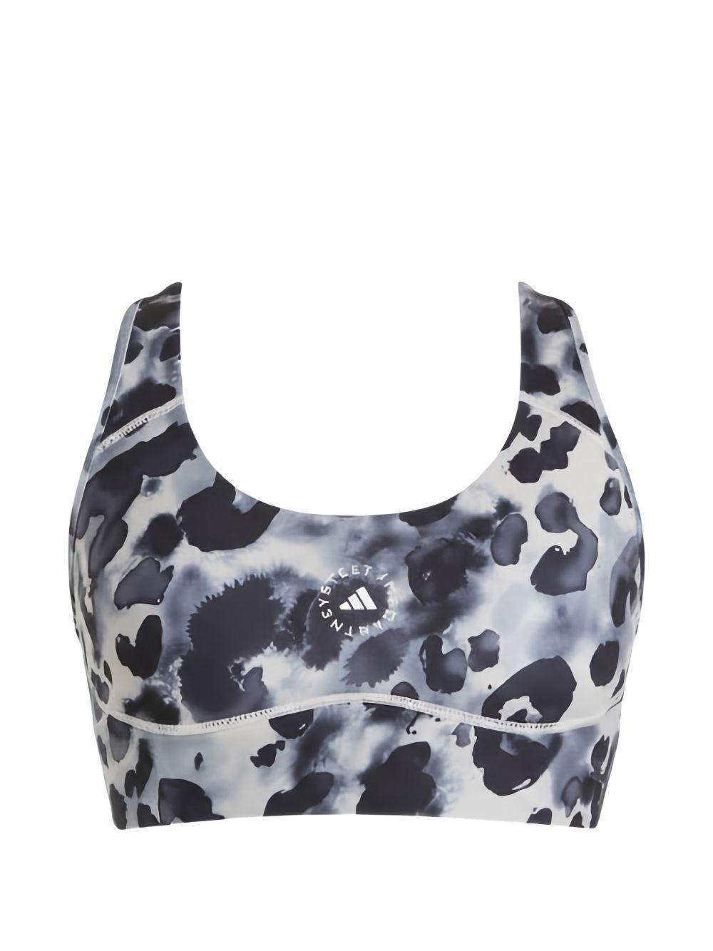 Adidas x Stella McCartney collection<BR/>Truepurpose Medium Support Sports Bra with Print JY8168 WONALU/BLACK ADIDAS x Stella McCartney 