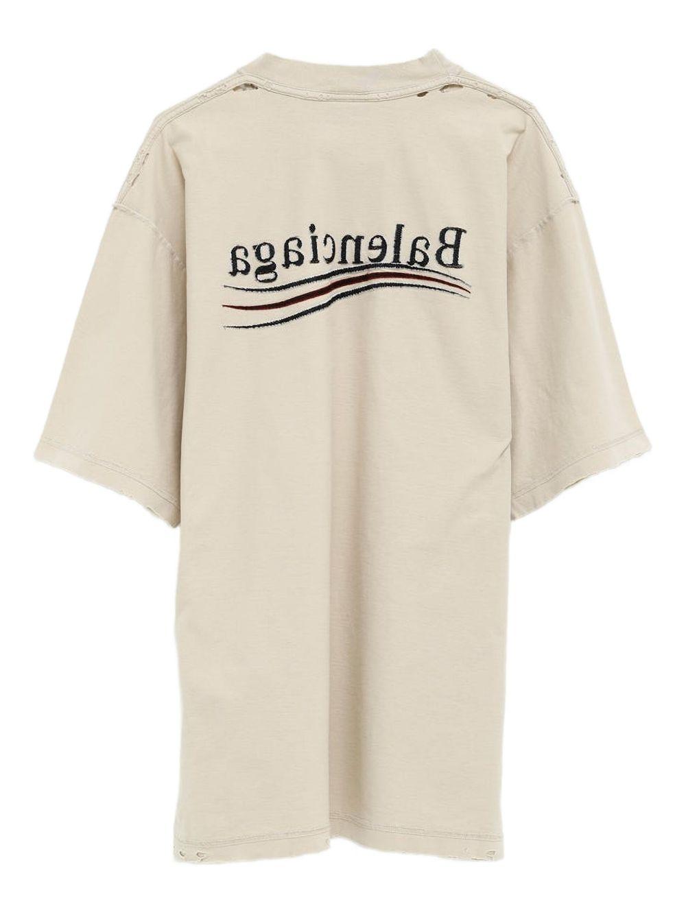 Oversize logo T-shirt 830247 TSVF38573 BALENCIAGA 