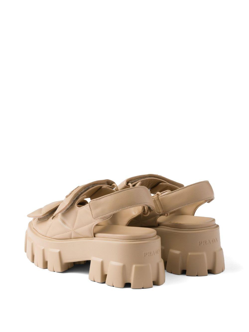 55mm Monolith sandals<BR/><BR/><BR/> 1X439N 038F0036 PRADA 