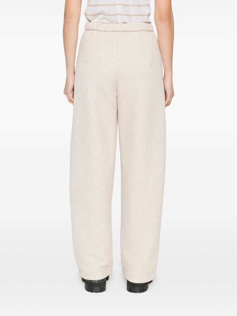 Cotton fleece trousers 2611781038 MXPDENTE002 MAX MARA PURE 