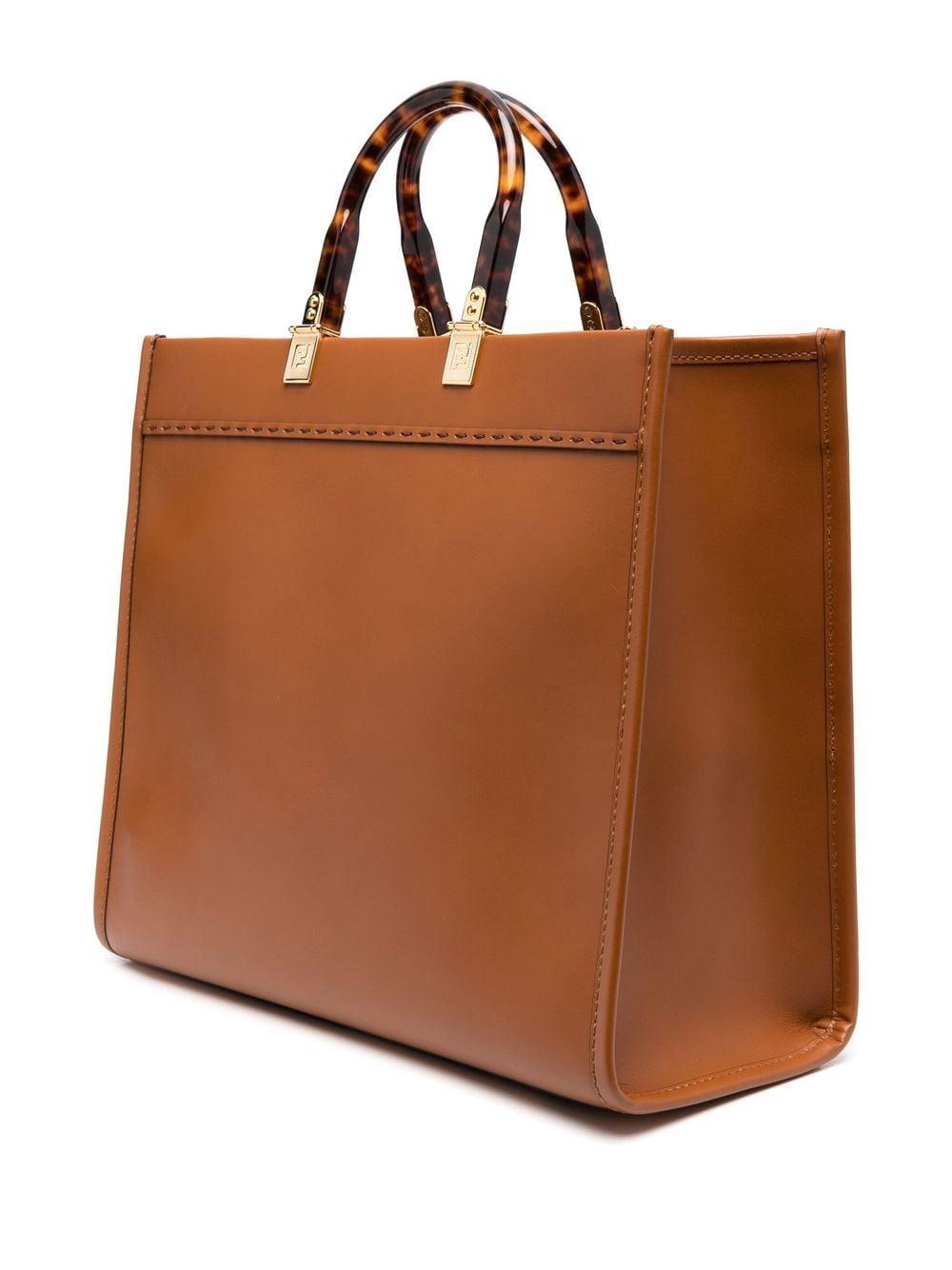 Sunshine logo-debossed tote 8BH386 ABVLF0PWZ FENDI 