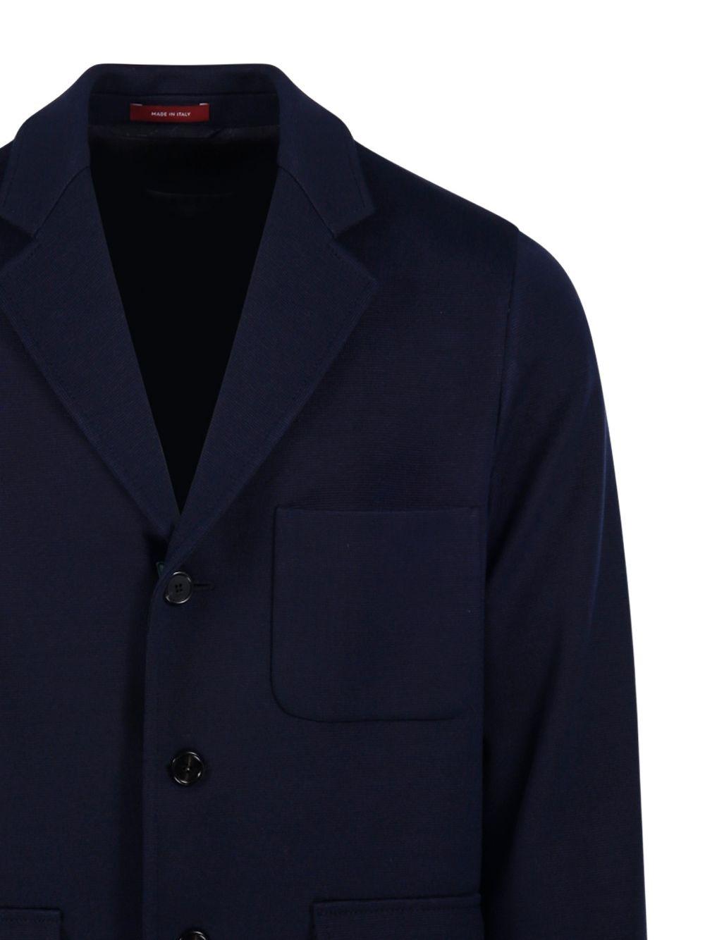 Single-brest cotton jersey jacket 846713 ZAM6R4240 GUCCI 