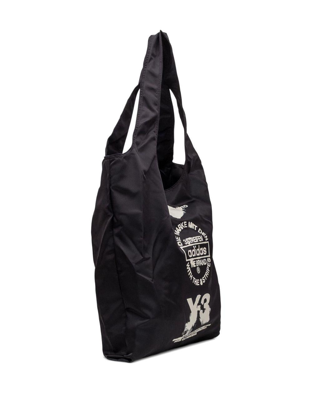 Nylon shopping bag KA2302 BLACK Y-3 
