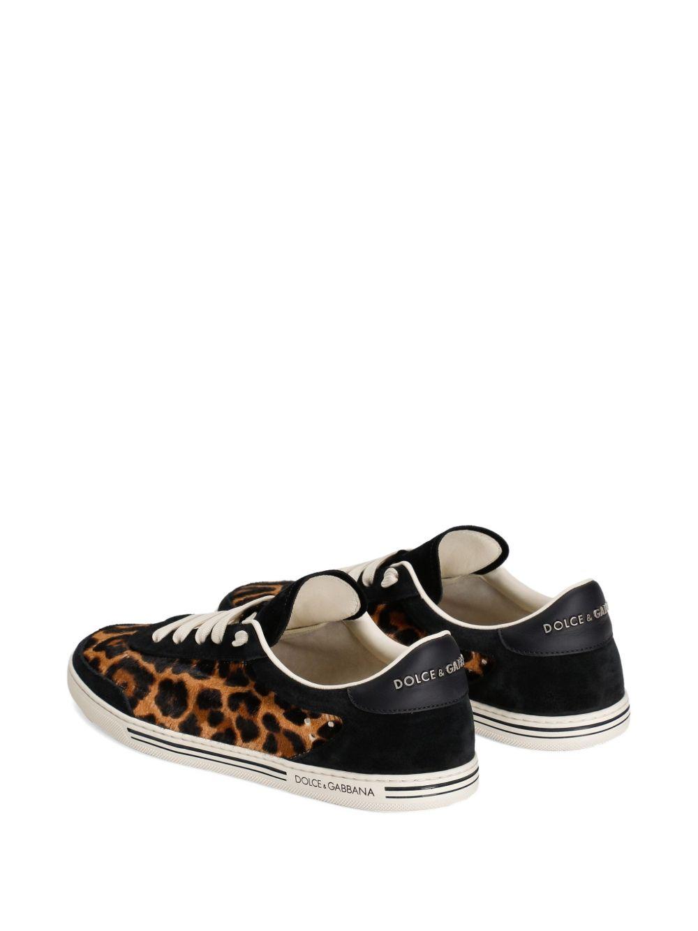 Calf Saint Tropez Light sneakers with print CK2306 AS529HK5JF DOLCE & GABBANA 