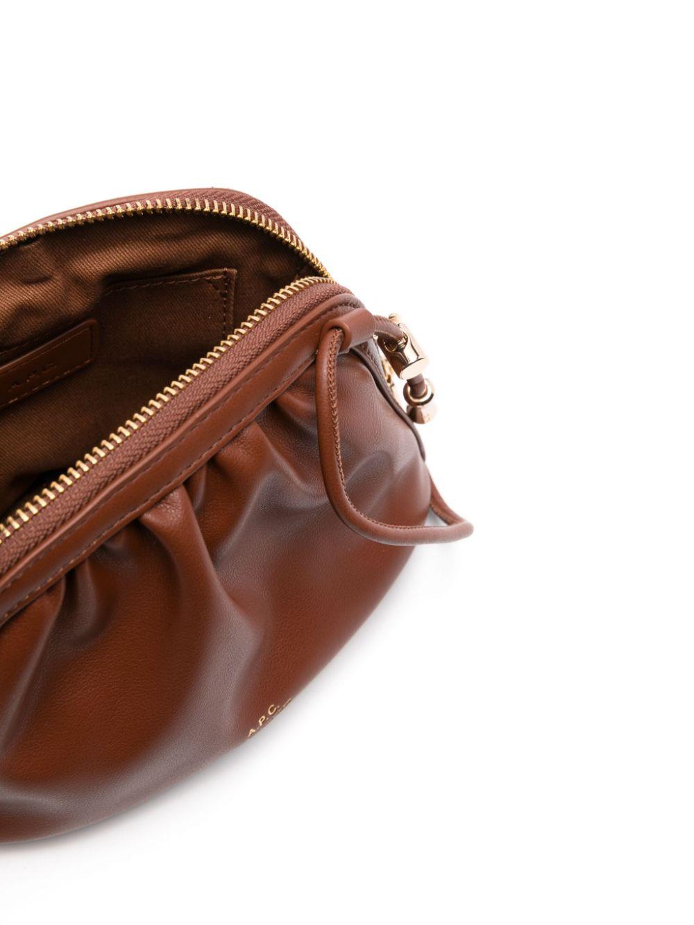 mini Ninon cross body bag<BR/><BR/> PUAAT F61765CAD A.P.C. 