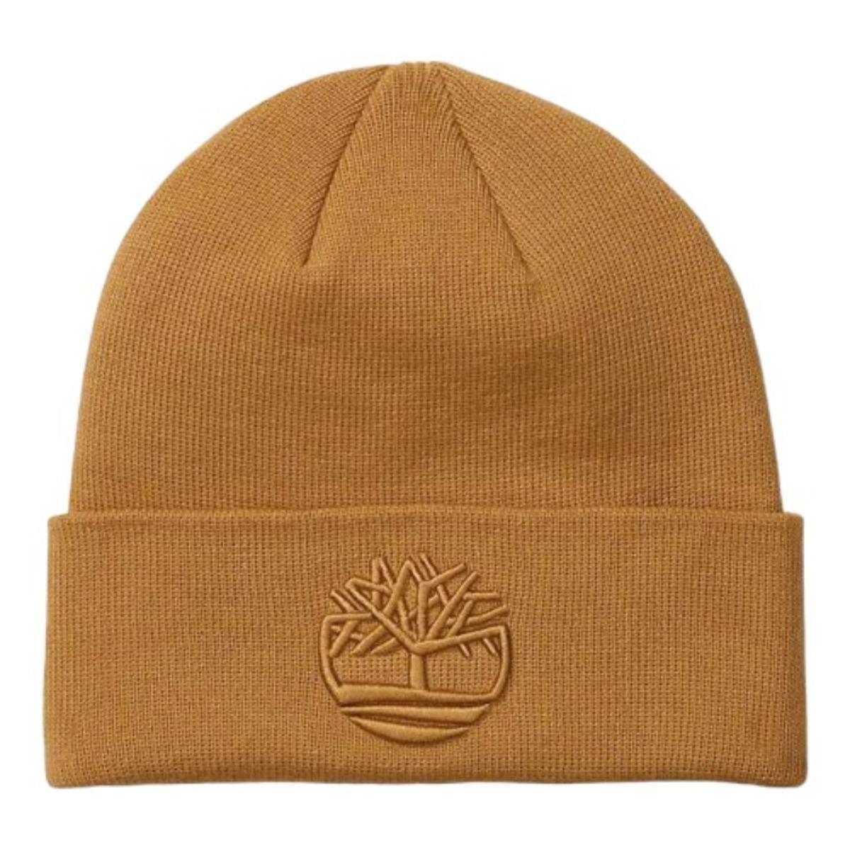 Beige cap with tone-on-tone 3D embroidery TB0A2PJR 2311 TIMBERLAND 