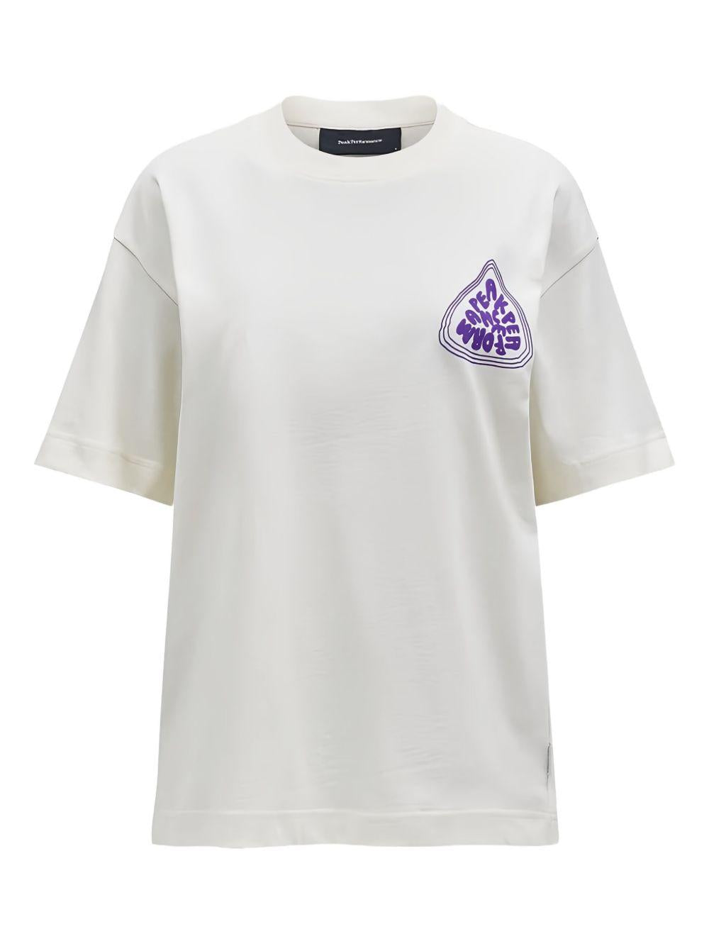 Logo T-shirt G79134020 VINTAGE WHITE PEAK PERFORMANCE 