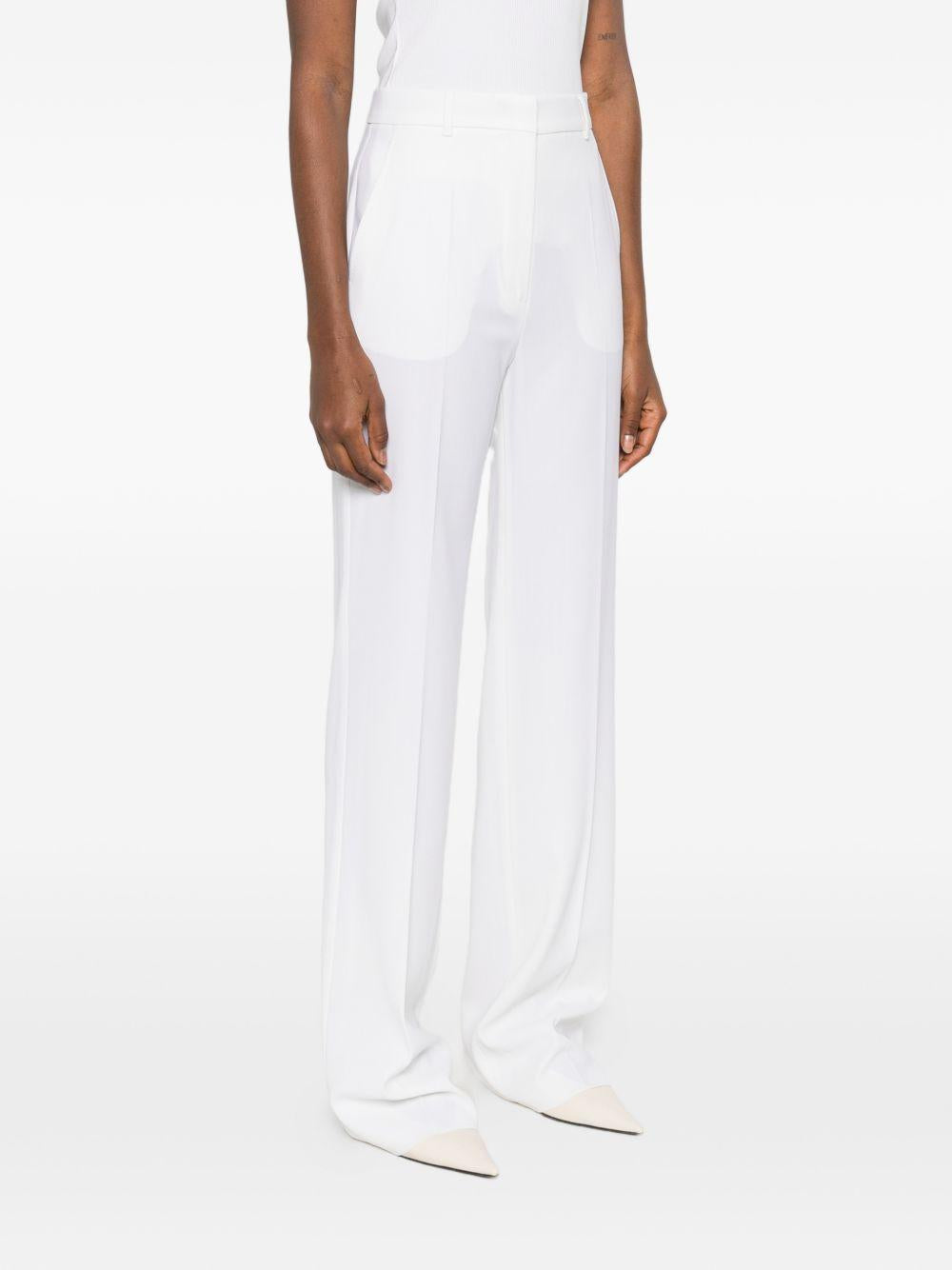 Wool crepe trousers 2616131041 MSTQUASAR010 MAX MARA STUDIO 