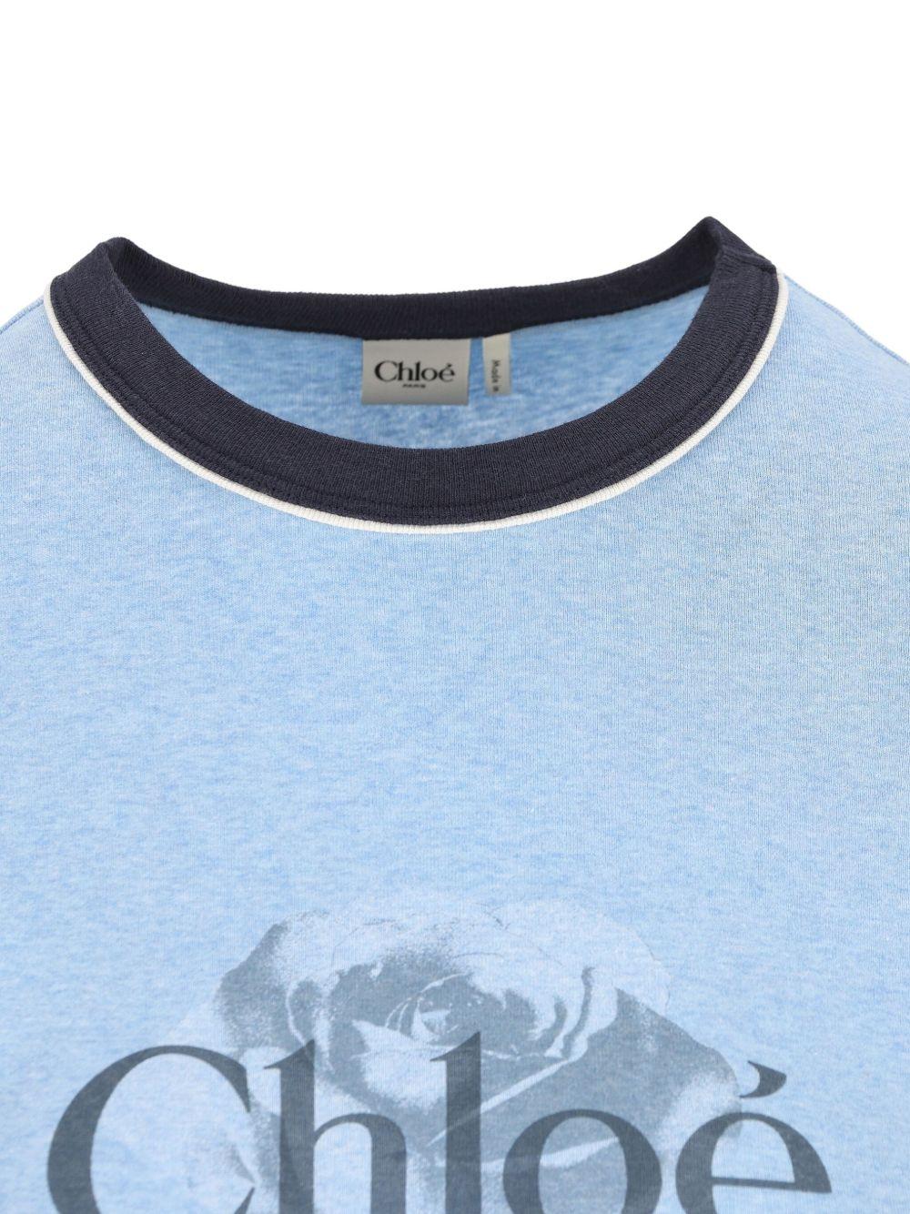 Logo T-shirt CH25WJH03198 433 CHLOÉ 