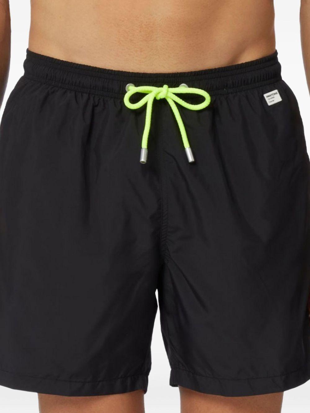 Pantone swim shorts LIGHTING PANTONE 00197H91 YELLOW PNT MC2 SAINT BARTH 