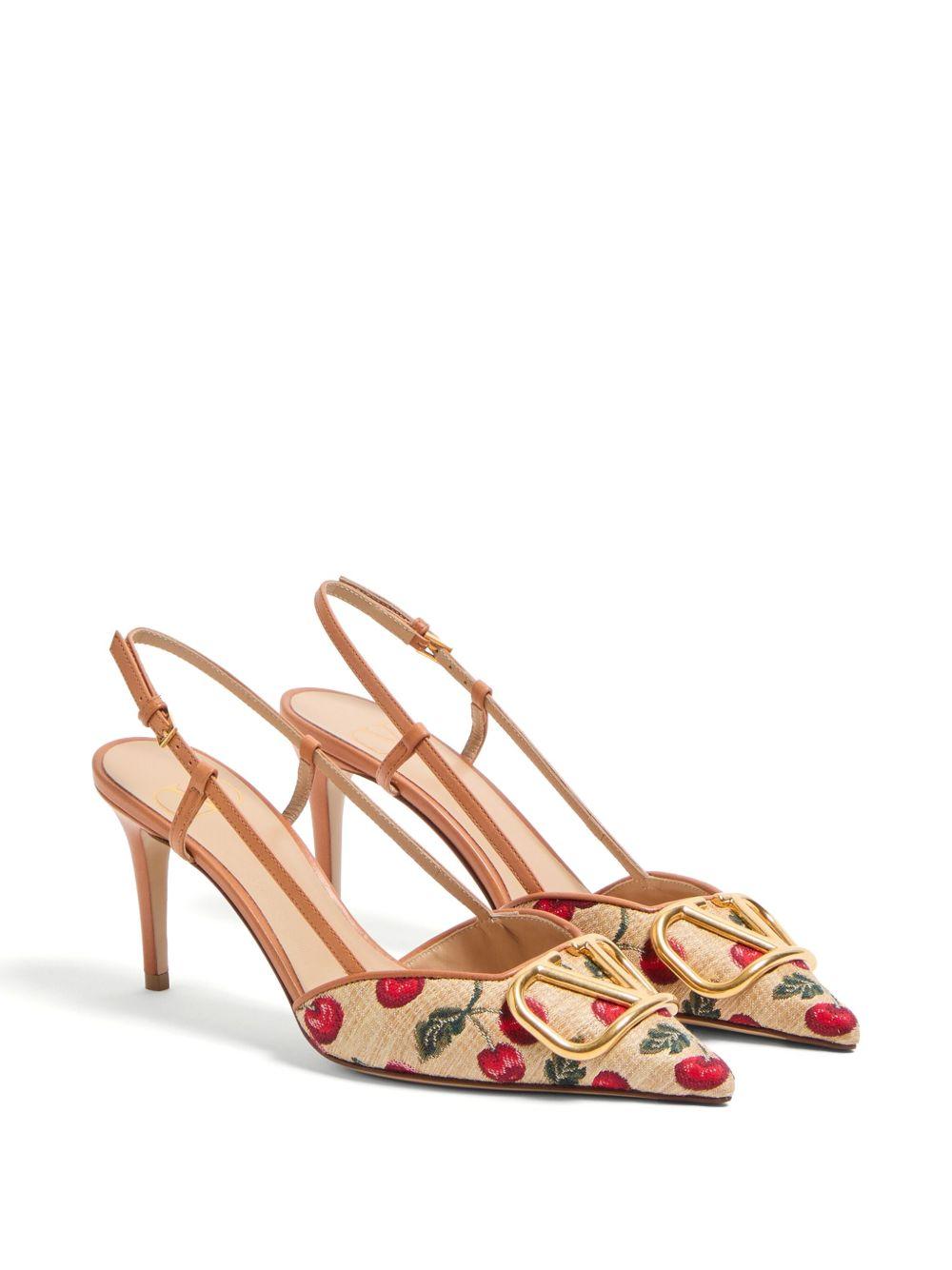 80mm VLogo Signature pumps<BR/><BR/><BR/> 6W0S0R01NNX 32H VALENTINO GARAVANI 