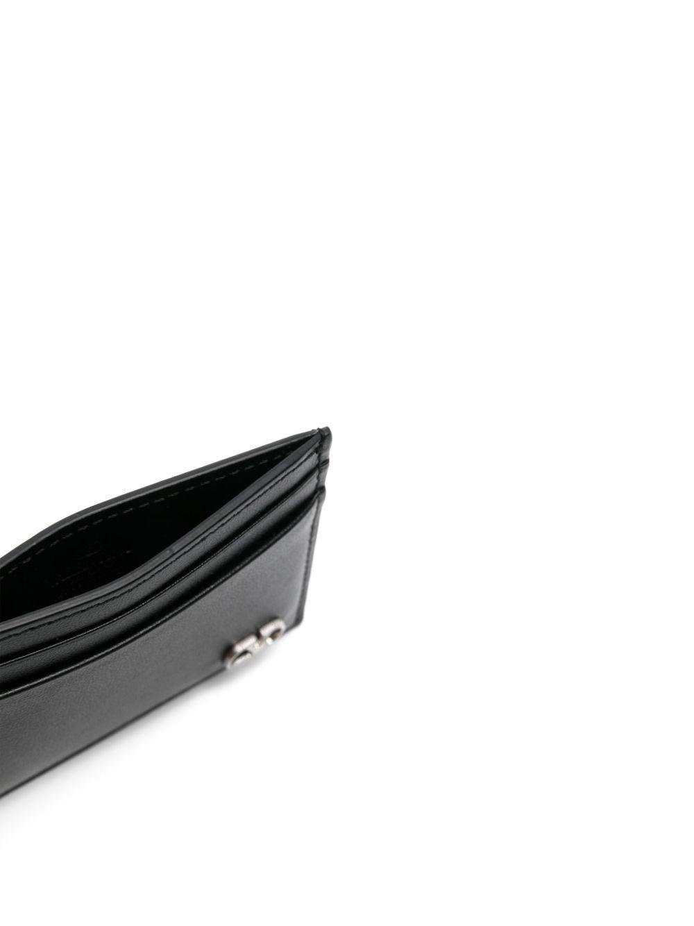 Leather card holder<BR/><BR/><BR/> 6Y2P0V09WVF 0NO VALENTINO GARAVANI 