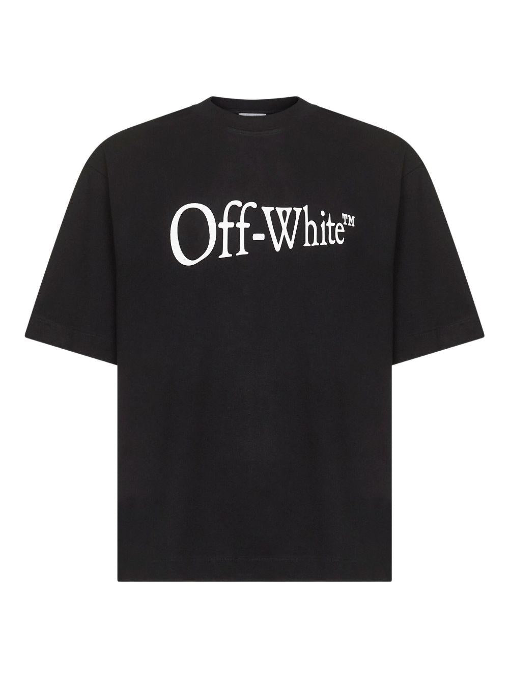 Logo T-shirt OMAA120F25JER00F 1001 OFF-WHITE 