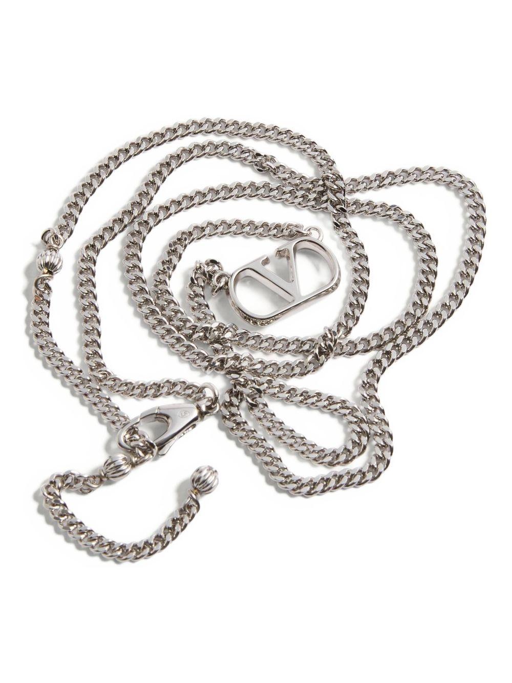 VLogo Signature Metal Necklace 9Y2J0AG7MET 172 VALENTINO GARAVANI 