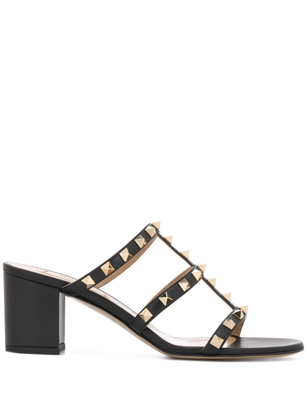 ROCKSTUD SLIDE SANDAL 60 MM 6W0S0C47VOD 0NO VALENTINO GARAVANI 