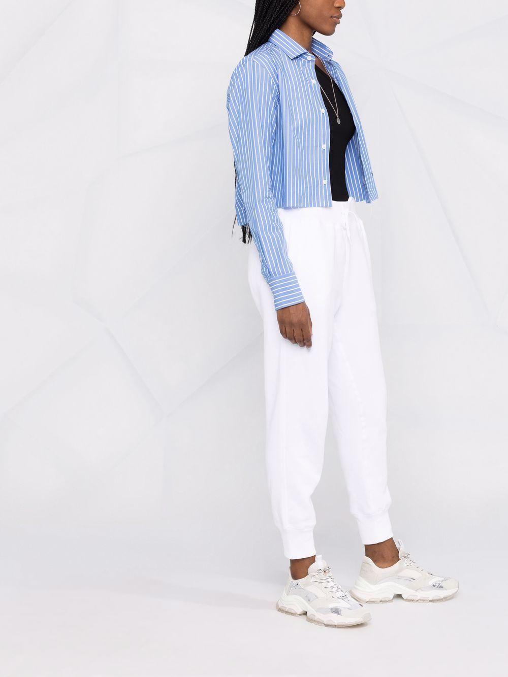 Elastic waist trousers 211794397002 WHITE POLO RALPH LAUREN 