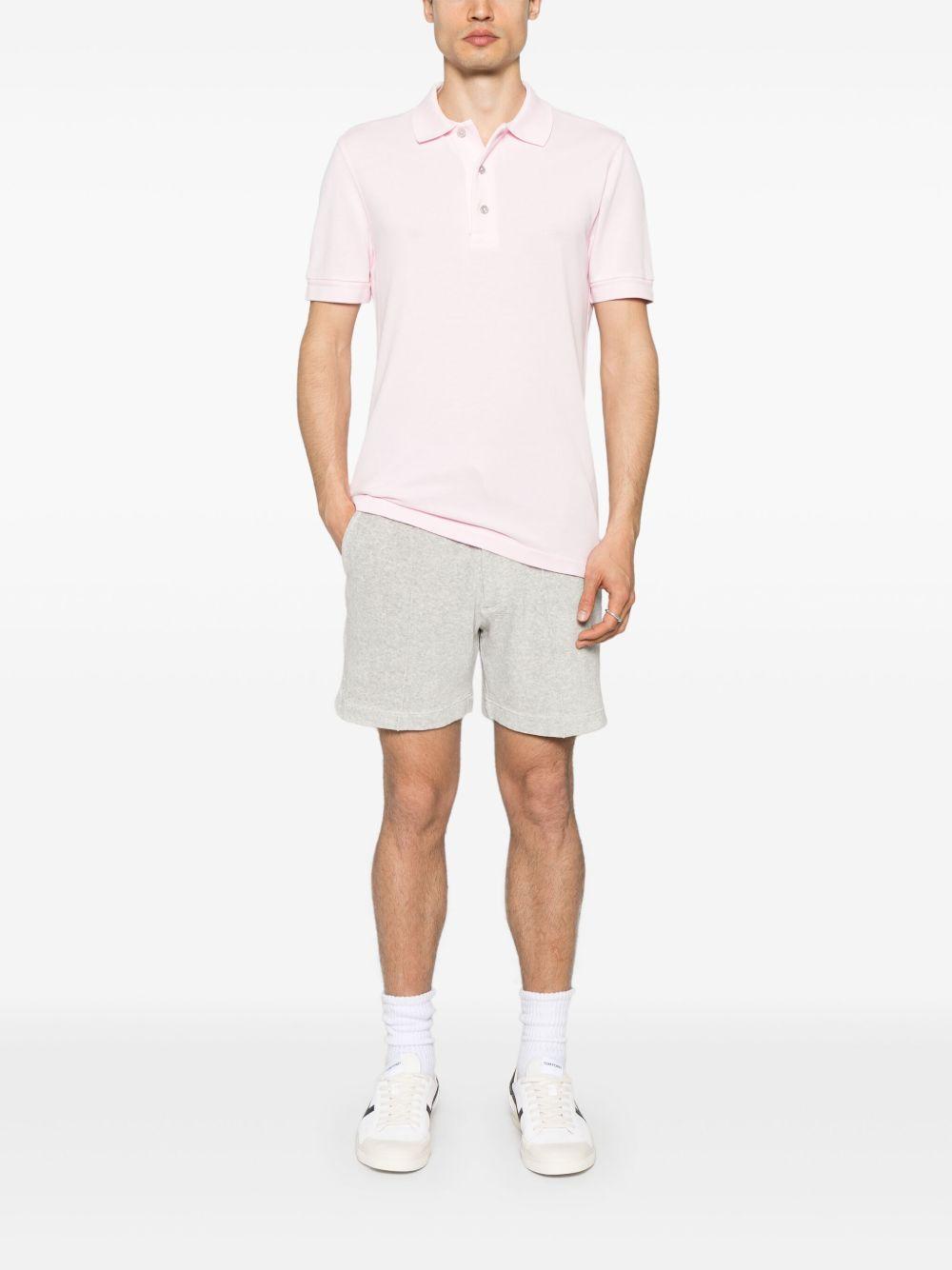 Piped-trim track shorts<BR/><BR/><BR/> JTR005 JMC053S25IG030 TOM FORD 