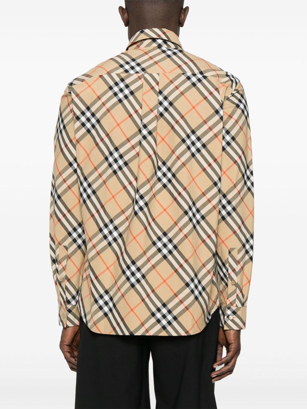 IP-check shirt<BR/><BR/><BR/> 8106165 B9368 BURBERRY 