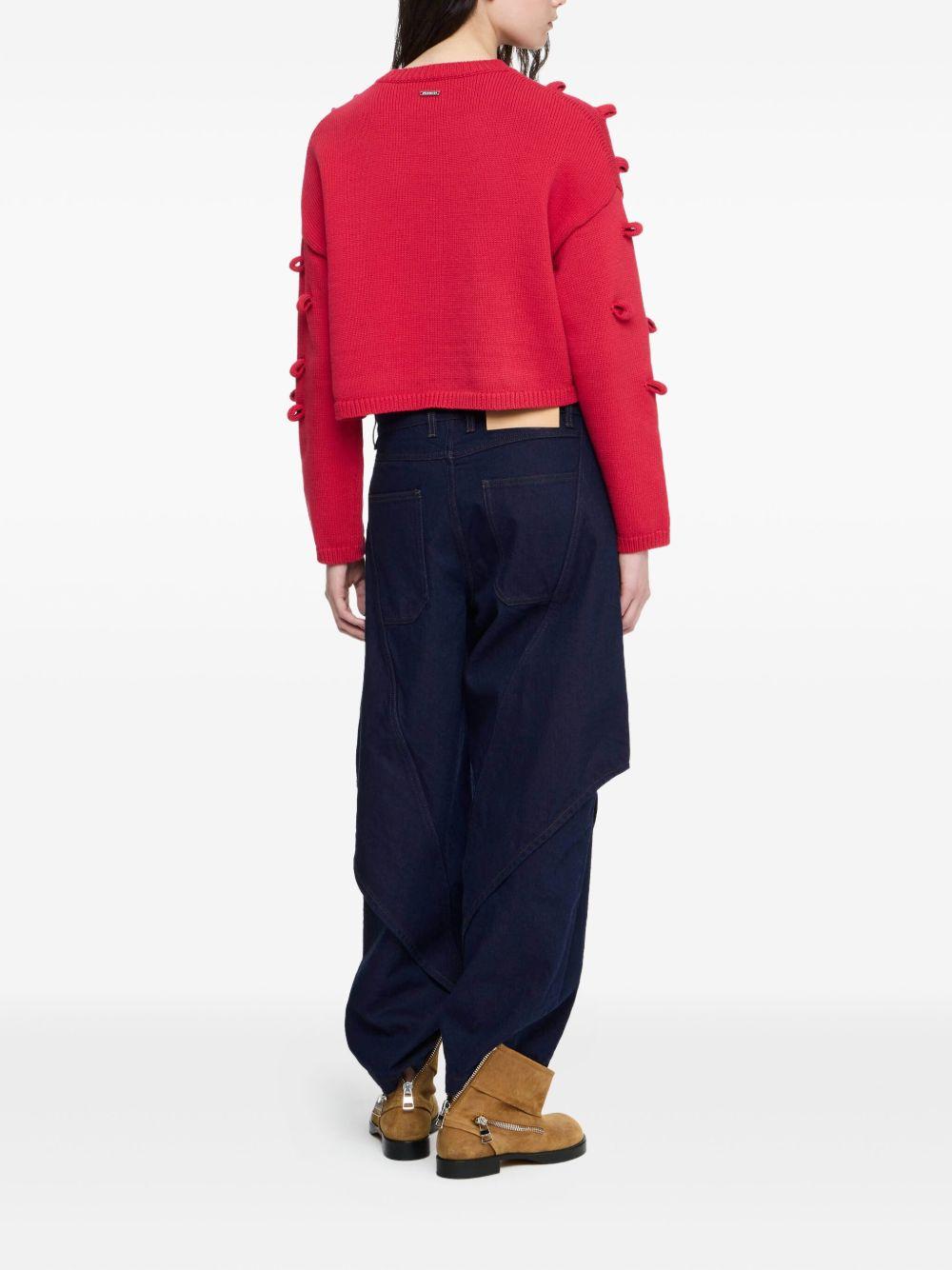 CROPPED LOOP JUMPER KW1446 YN0417445 JW ANDERSON 
