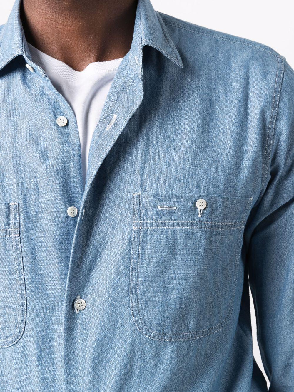 CHAMBRAY WORK SHIRT CN_A_AEC1 E54201122 ASPESI 