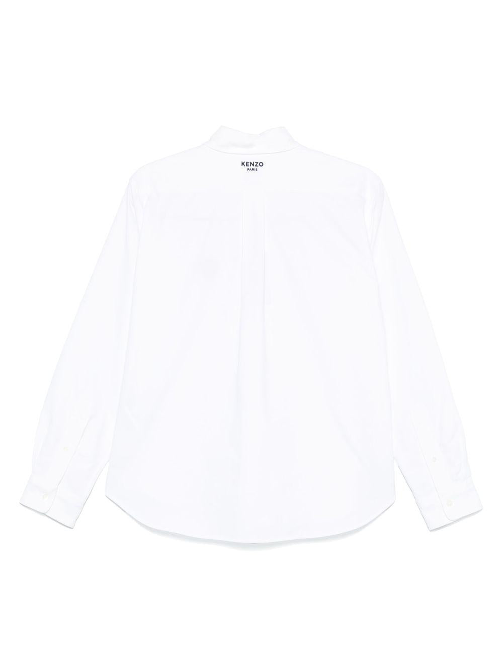 Logo flower shirt FF52CH2649LO 01 KENZO 