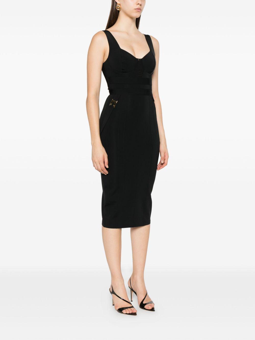 Bustier dress in bi-elastic fabric AB81056E2 110 ELISABETTA FRANCHI 