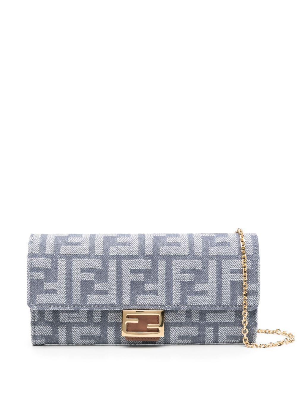 Baguette Continental Wallet With Chain 8M0365 AUT4F1SXQ FENDI 