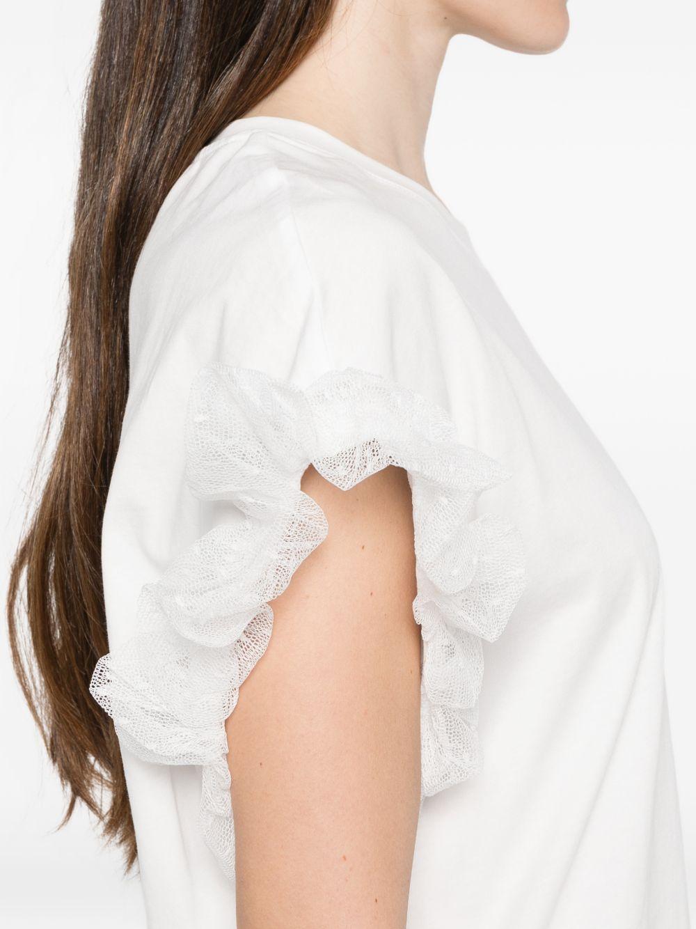 ruffled T-shirt 261TP204A S1256200001 TWINSET 