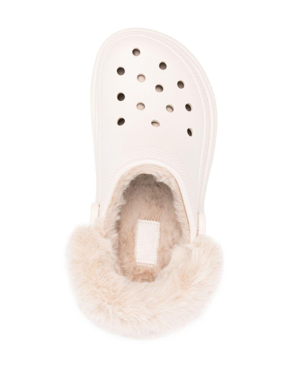 Sabot with fur lining 208546 DKCH CROCS 