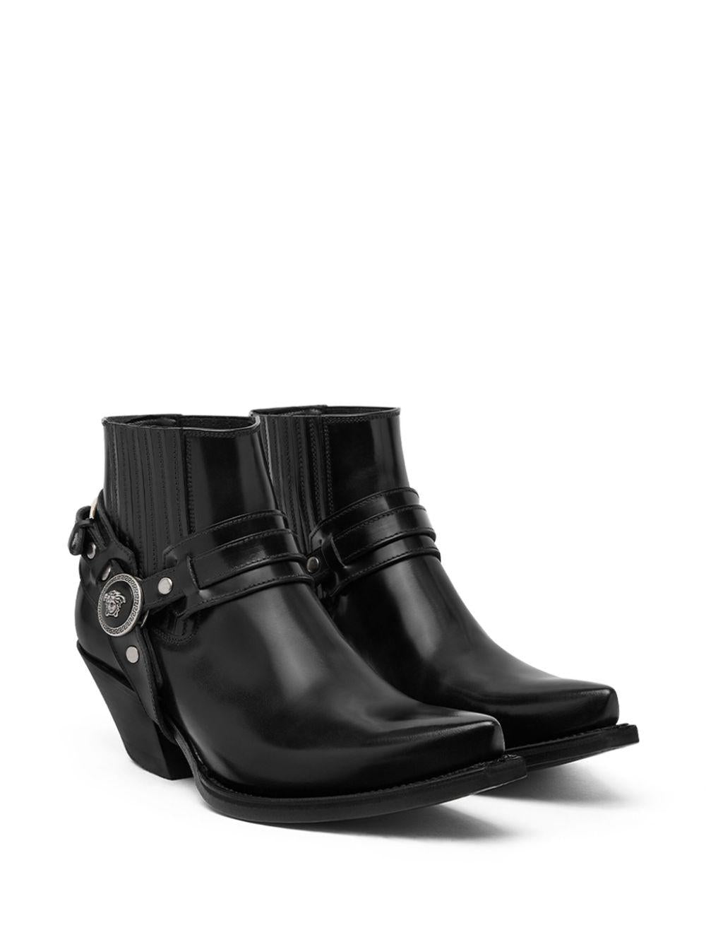 Medusa ankle boots<BR/><BR/> 1017195 1A121531B00I VERSACE 