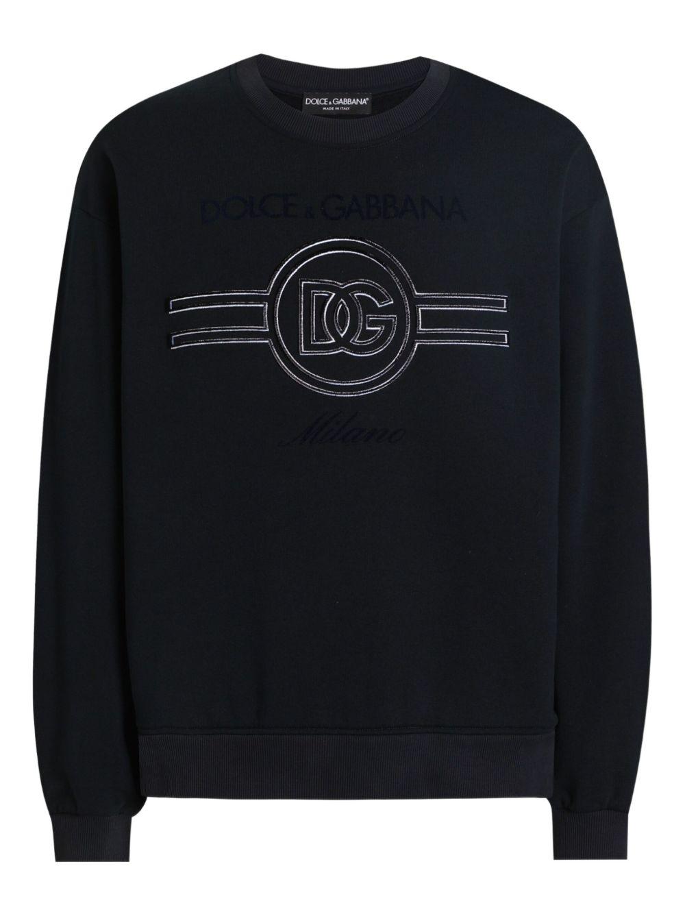 Sweatshirt with embroidery G9AHSZ G7PGBB0665 DOLCE & GABBANA 