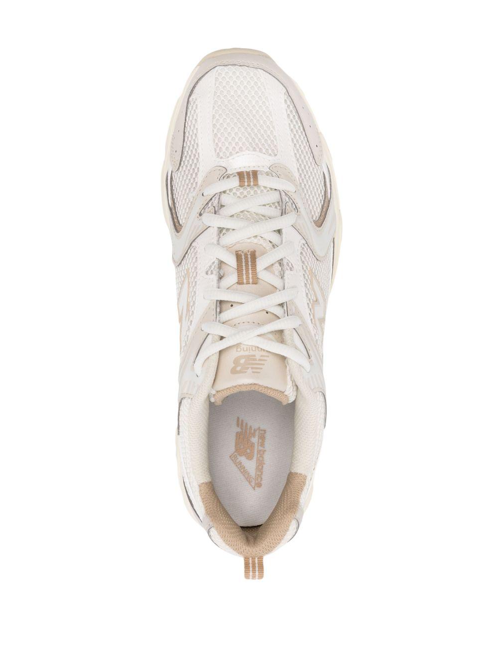 530 logo-patch low-top sneakers MR530AA BONE NEW BALANCE 