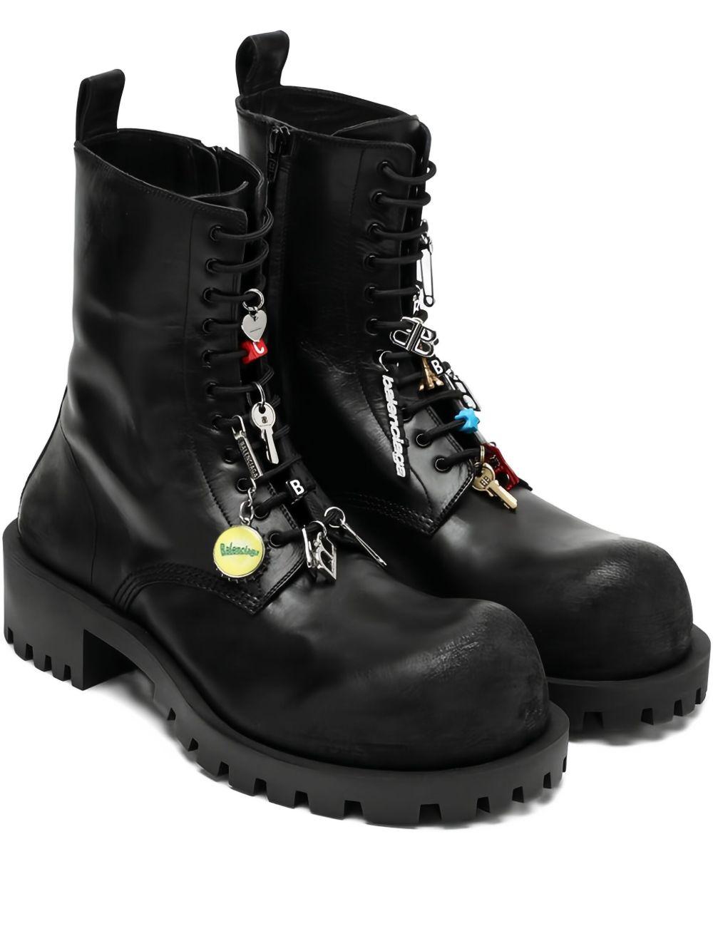 Hummer Lace-up Bootie 786137 WCDA31080 BALENCIAGA 