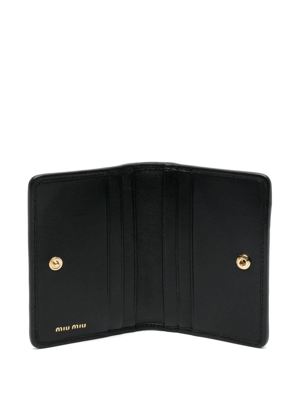 Front logo wallet 5MC103 AFPPF0002 MIU MIU 