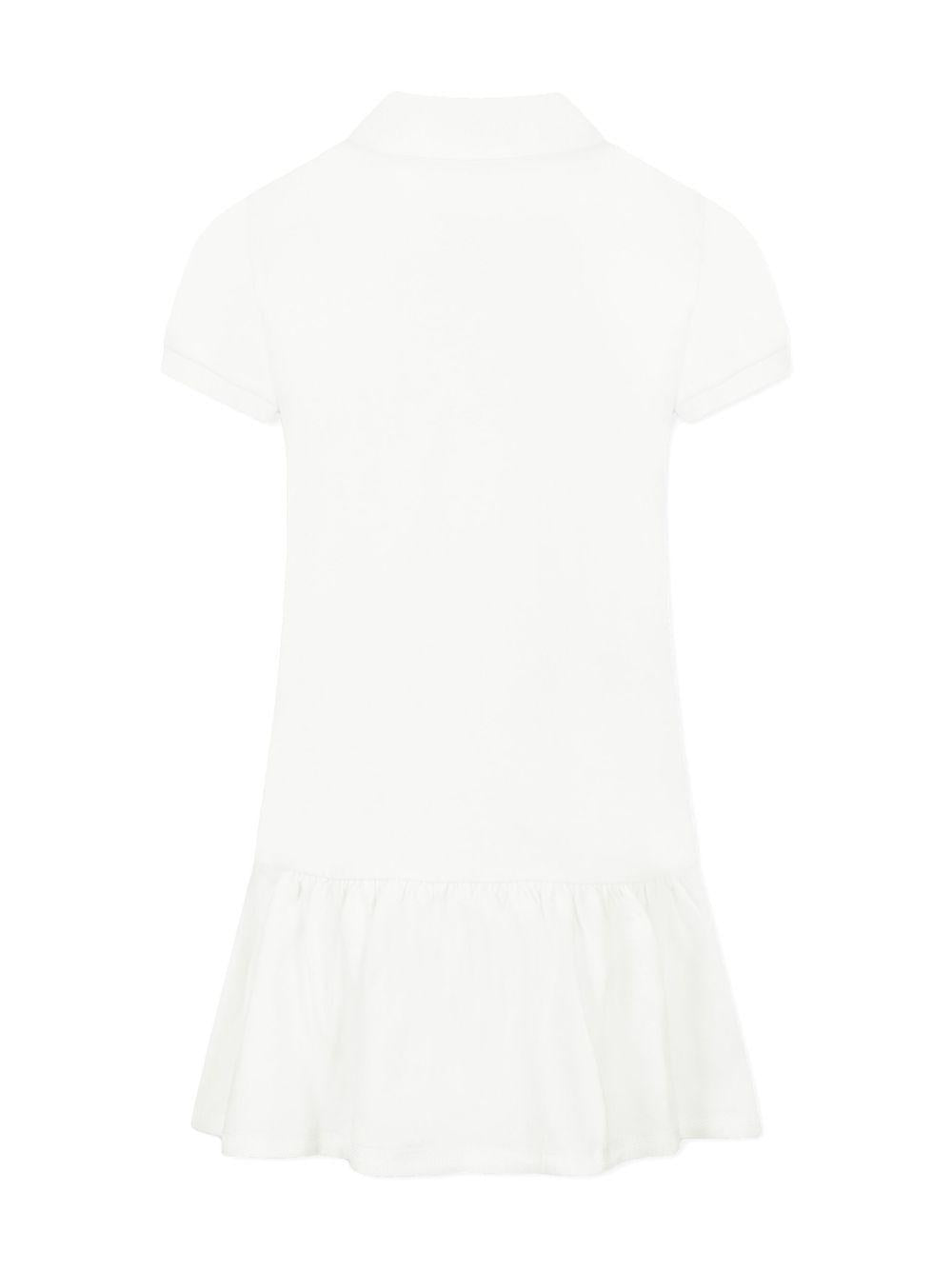 piquet polo dress<BR/><BR/><BR/> K19548I00014 89AL2034 MONCLER KIDS 