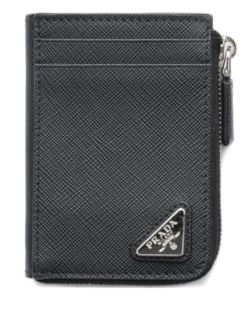 Saffiano leather card holder 2MC129QHH F0002 PRADA 