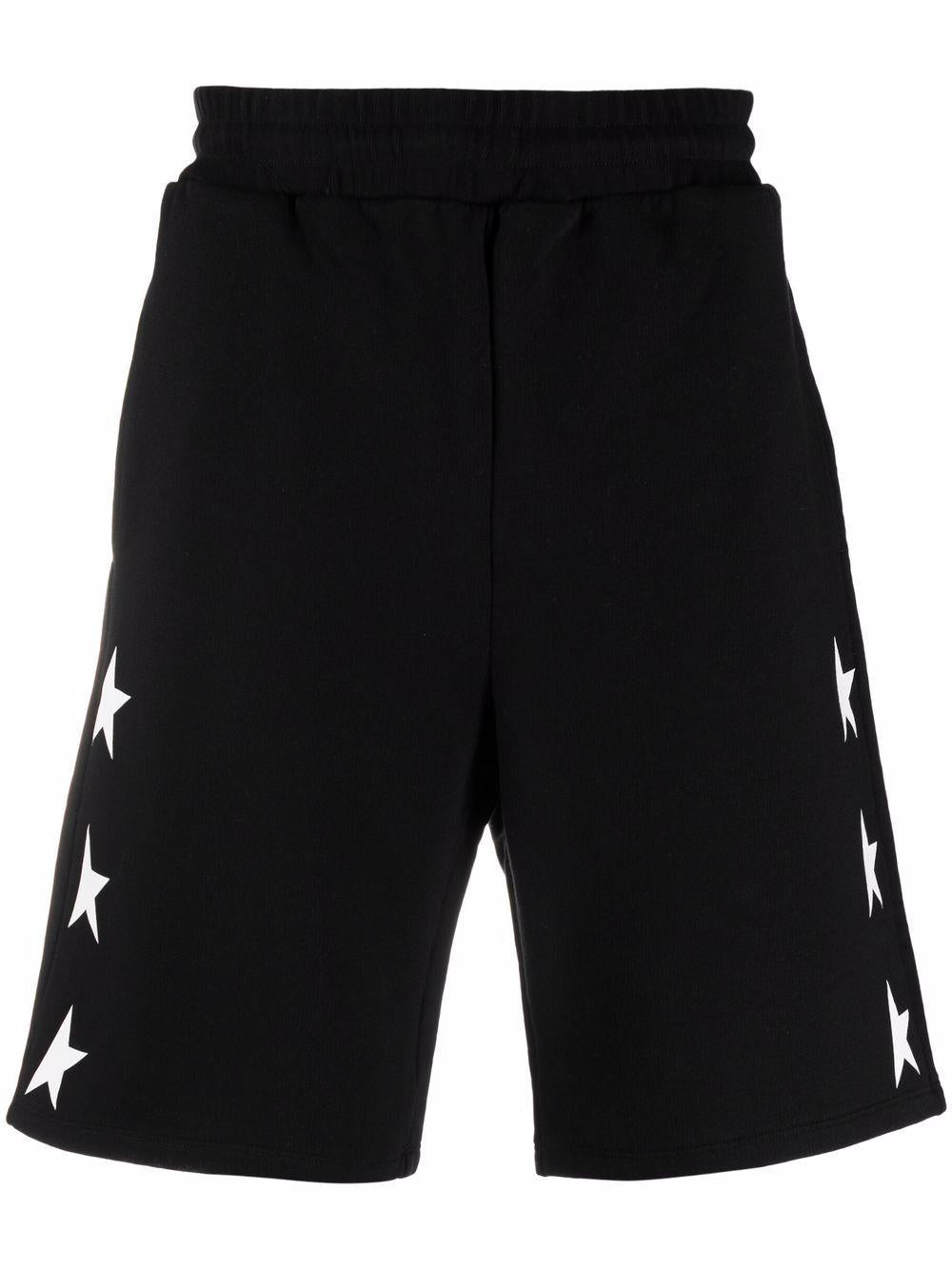 Star print shorts<BR/><BR/><BR/> GMP00878 P00053280203 GOLDEN GOOSE 