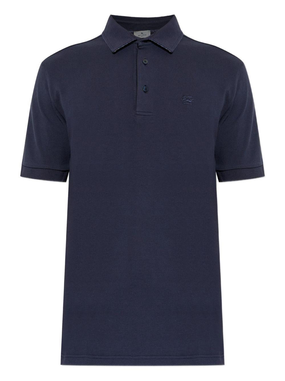 COTTON POLO SHIRT WITH PEGASUS MRMD0006 AV880B0310 ETRO 