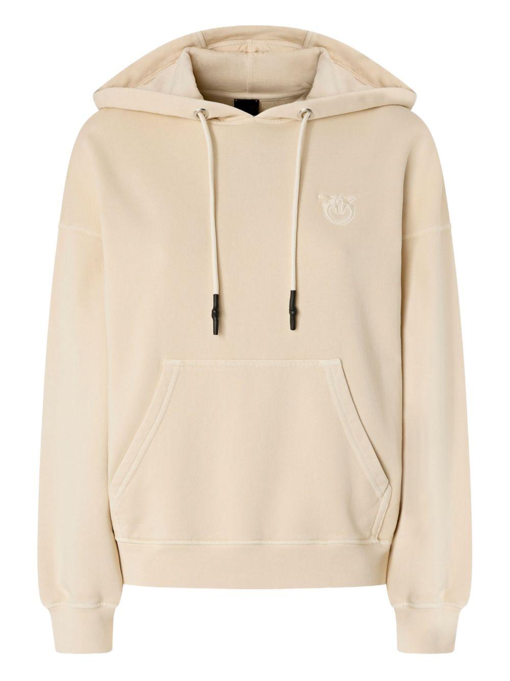 Logo hoodie 105507 A2RBC03 PINKO 