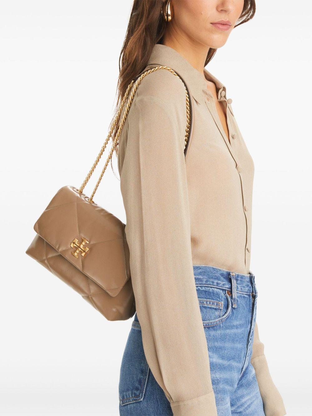 Small Kira diamond-quilted shoulder bag<BR/><BR/><BR/> 154706 250 TORY BURCH 