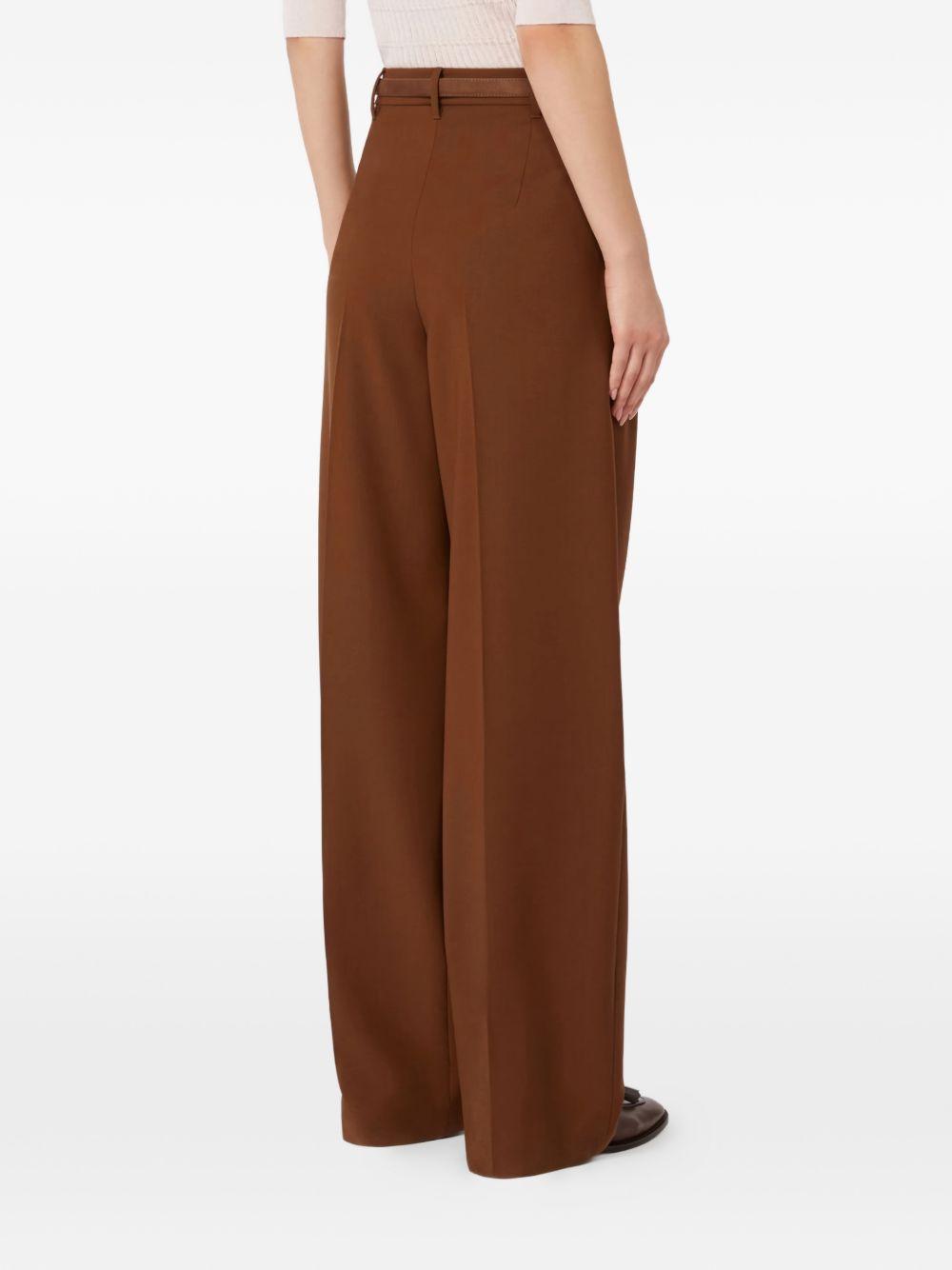 Flowing wool trousers 2616131081 MSTBACIO003 MAX MARA STUDIO 