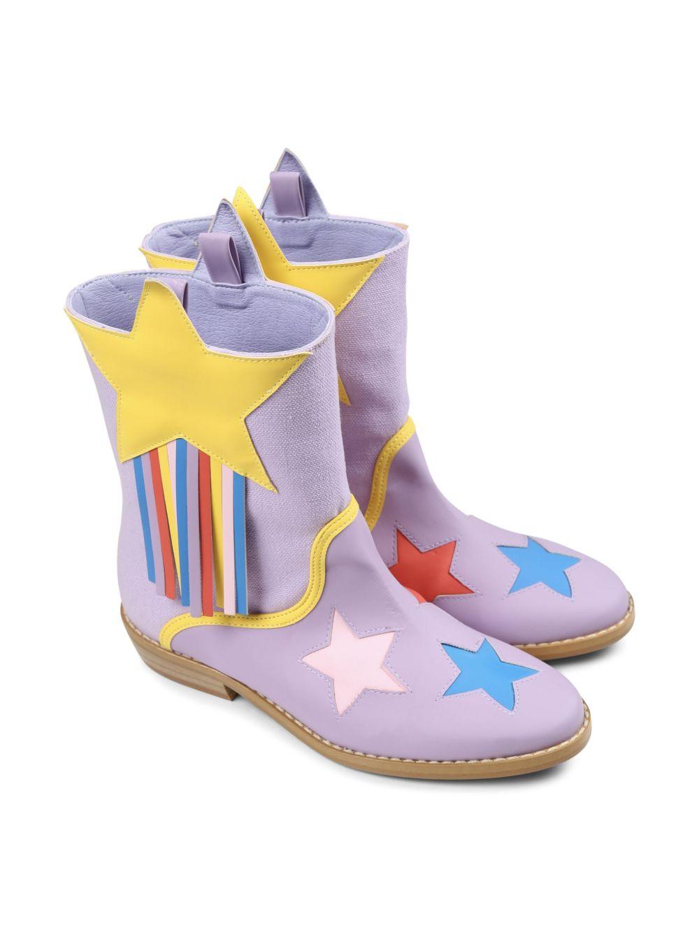 Star Pattern Western Boots TW0C06 Z2794522MC STELLA McCARTNEY KIDS 