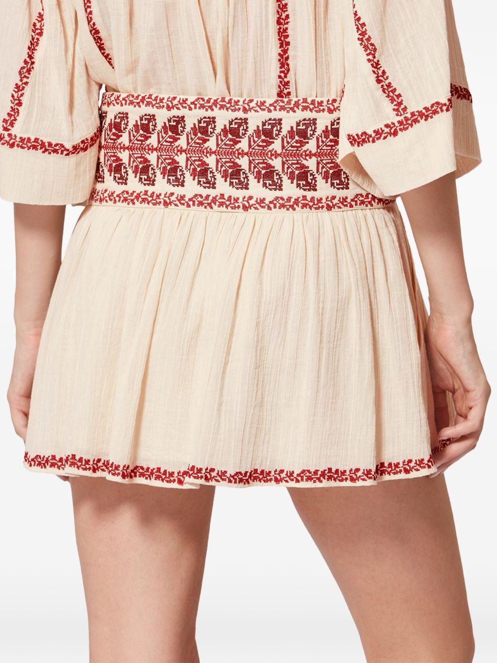 Picadilia certified cotton skirt JU0160FB D1J16EBERD MARANT ÉTOILE 