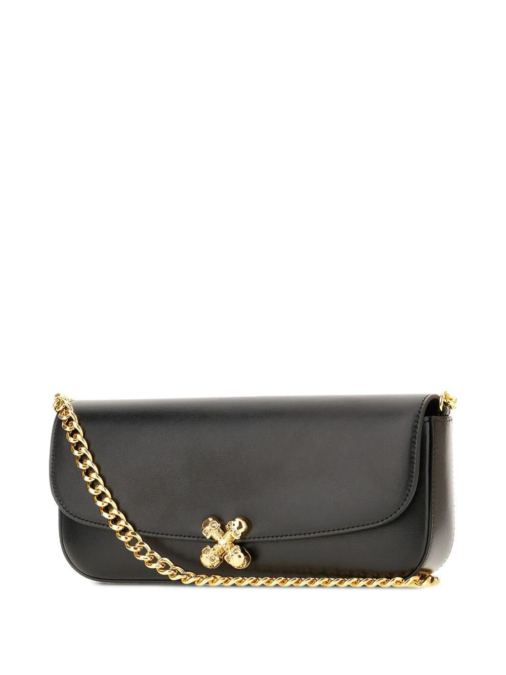 Skull Flower Bag 836038 1MAAE1000 ALEXANDER MCQUEEN 
