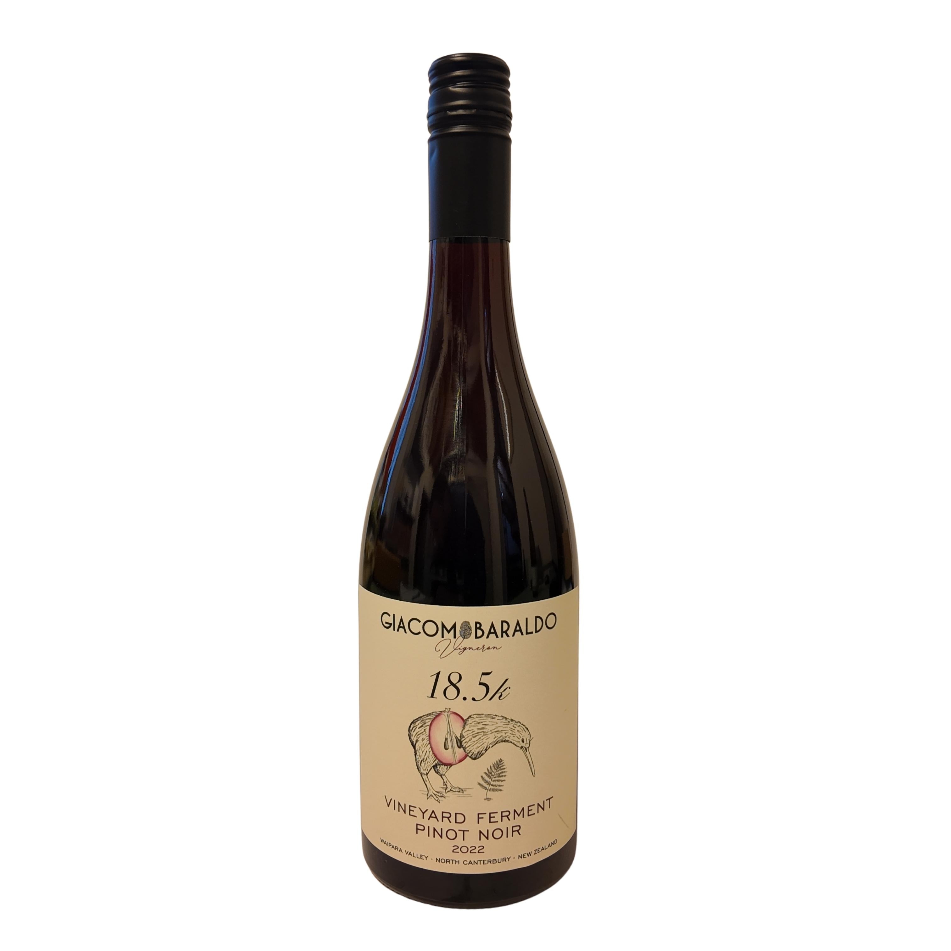 18.5 k Vineyard Ferment Waipara Valley Giacomo Baraldo 2022 18.5 k Vineyard Ferment Waipara Valley Giacomo Baraldo IGT 