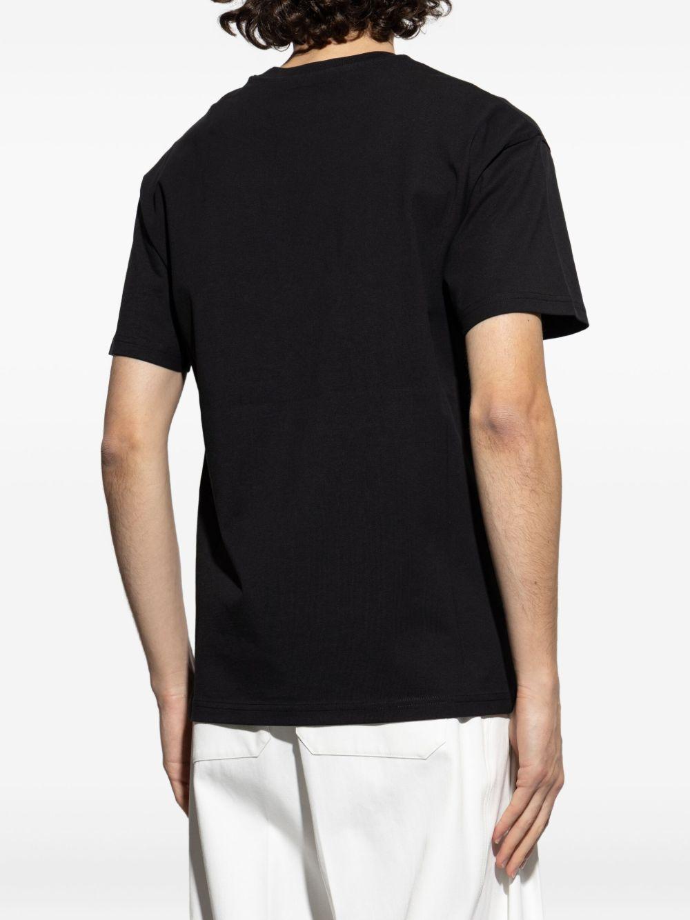 T-shirt with GIVENCHY Paris embroidery BM71NK3YRS 001 GIVENCHY 