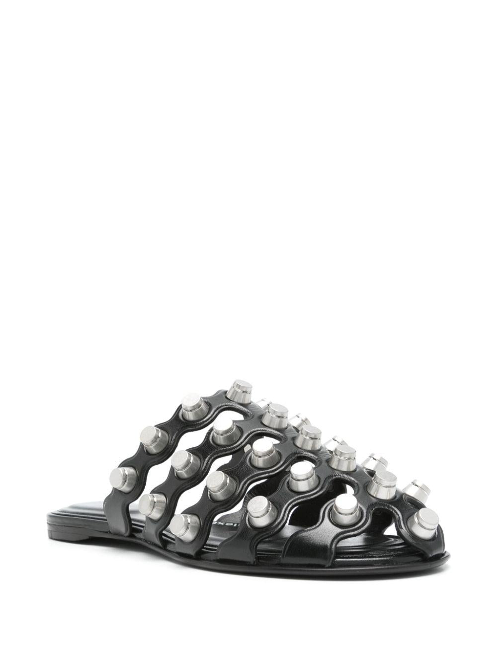 Rexa Cage slides<BR/><BR/><BR/> 30125M014 001 ALEXANDER WANG 